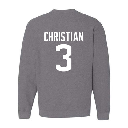 UConn - NCAA Football : Kenji Christian - Sports Shersey Crewneck Sweatshirt-1