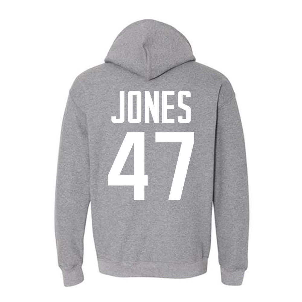 UConn - NCAA Football : Jayden Jones - Sports Shersey Hooded Sweatshirt-1