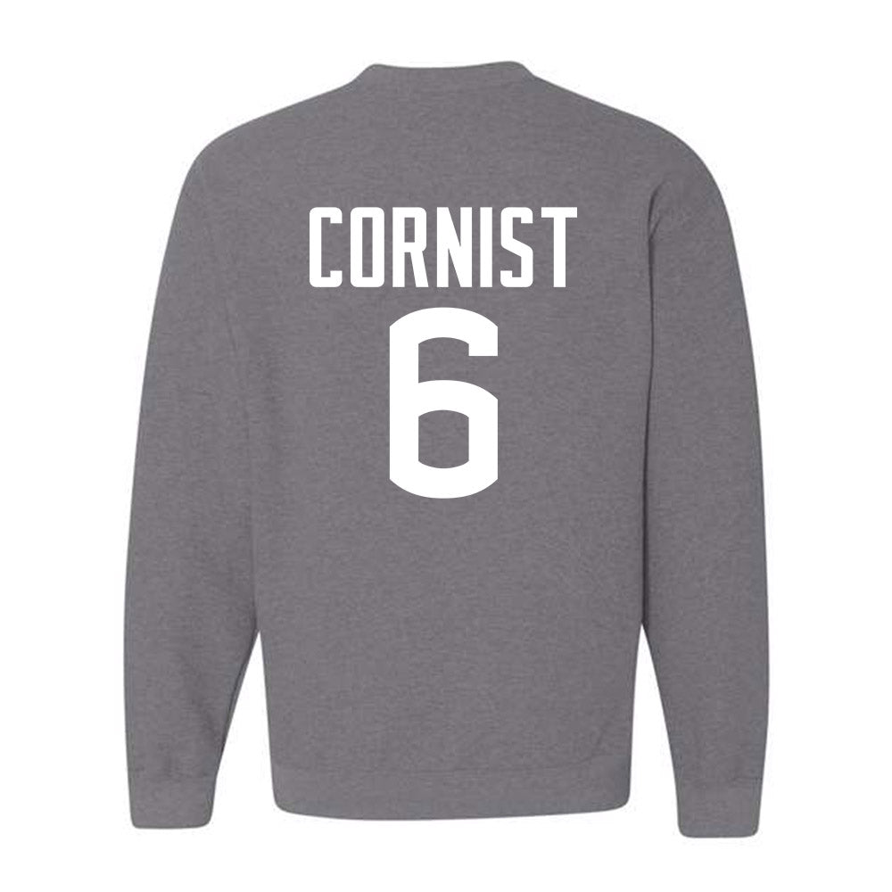 UConn - NCAA Football : Trey Cornist - Sports Shersey Crewneck Sweatshirt-1
