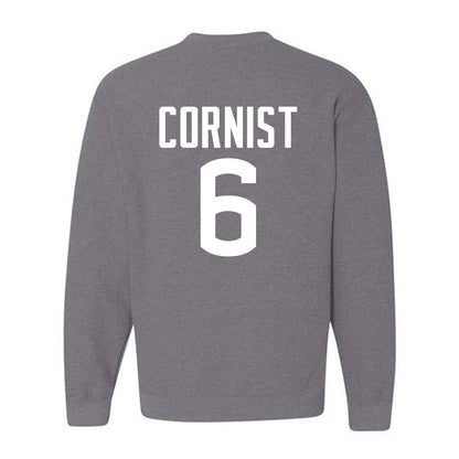 UConn - NCAA Football : Trey Cornist - Sports Shersey Crewneck Sweatshirt-1