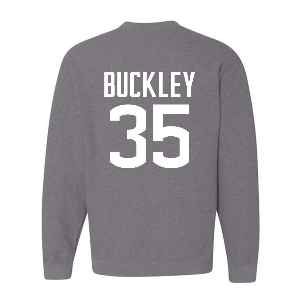 UConn - NCAA Football : Drew Buckley - Sports Shersey Crewneck Sweatshirt-1