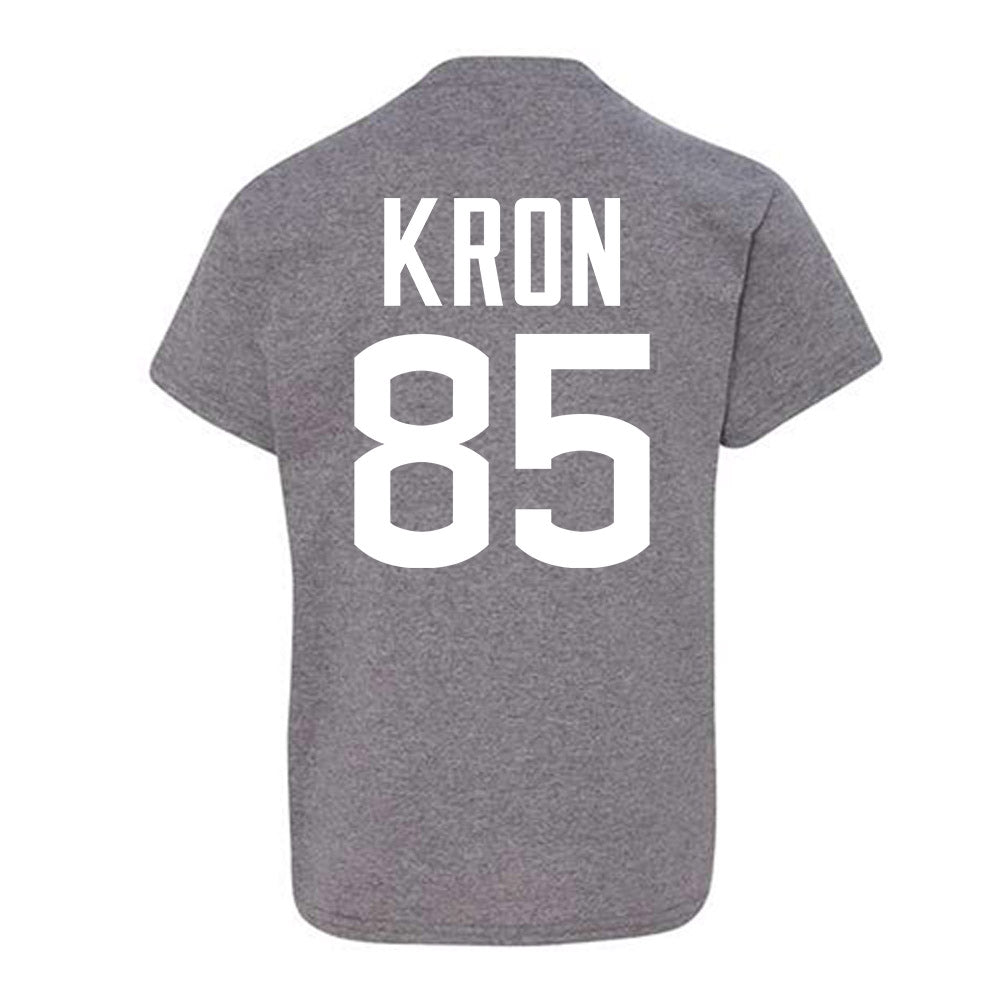UConn - NCAA Football : Drew Kron - Sports Shersey Youth T-Shirt-1