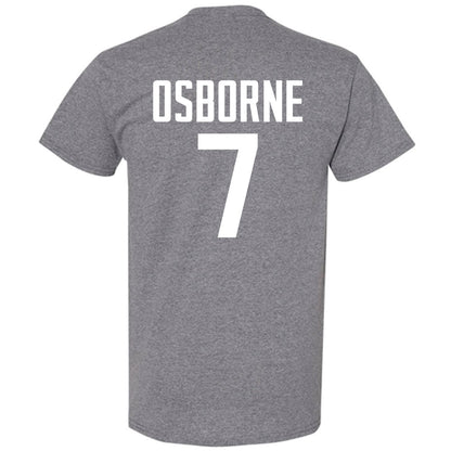 UConn - NCAA Football : Kalieb Osborne - Sports Shersey T-Shirt-1