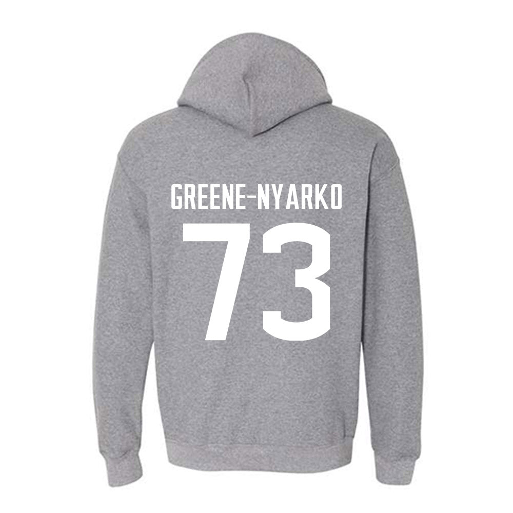 UConn - NCAA Football : Raphael Greene-Nyarko - Sports Shersey Hooded Sweatshirt-1