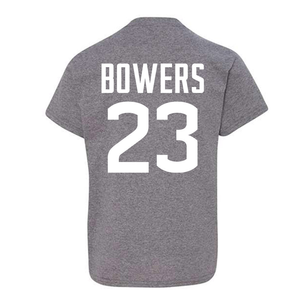 UConn - NCAA Football : Cyncir Bowers - Sports Shersey Youth T-Shirt-1