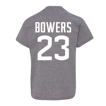 UConn - NCAA Football : Cyncir Bowers - Sports Shersey Youth T-Shirt-1
