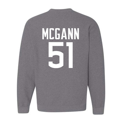UConn - NCAA Football : Joe McGann - Sports Shersey Crewneck Sweatshirt-1