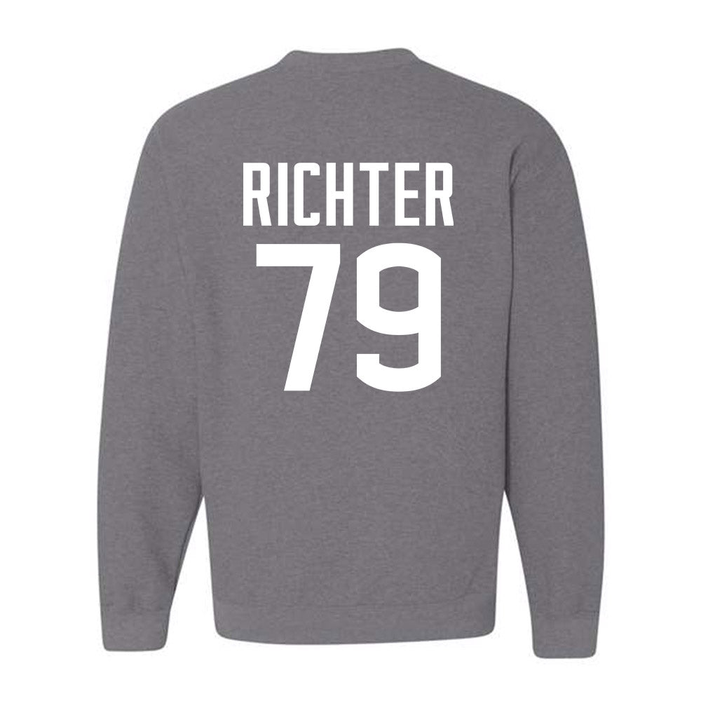 UConn - NCAA Football : Christian Richter - Sports Shersey Crewneck Sweatshirt-1