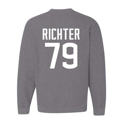 UConn - NCAA Football : Christian Richter - Sports Shersey Crewneck Sweatshirt-1