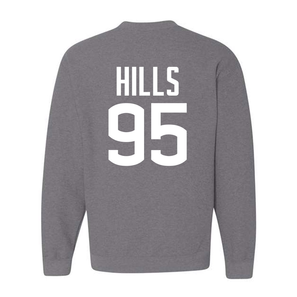 UConn - NCAA Football : Melvin Hills - Sports Shersey Crewneck Sweatshirt-1