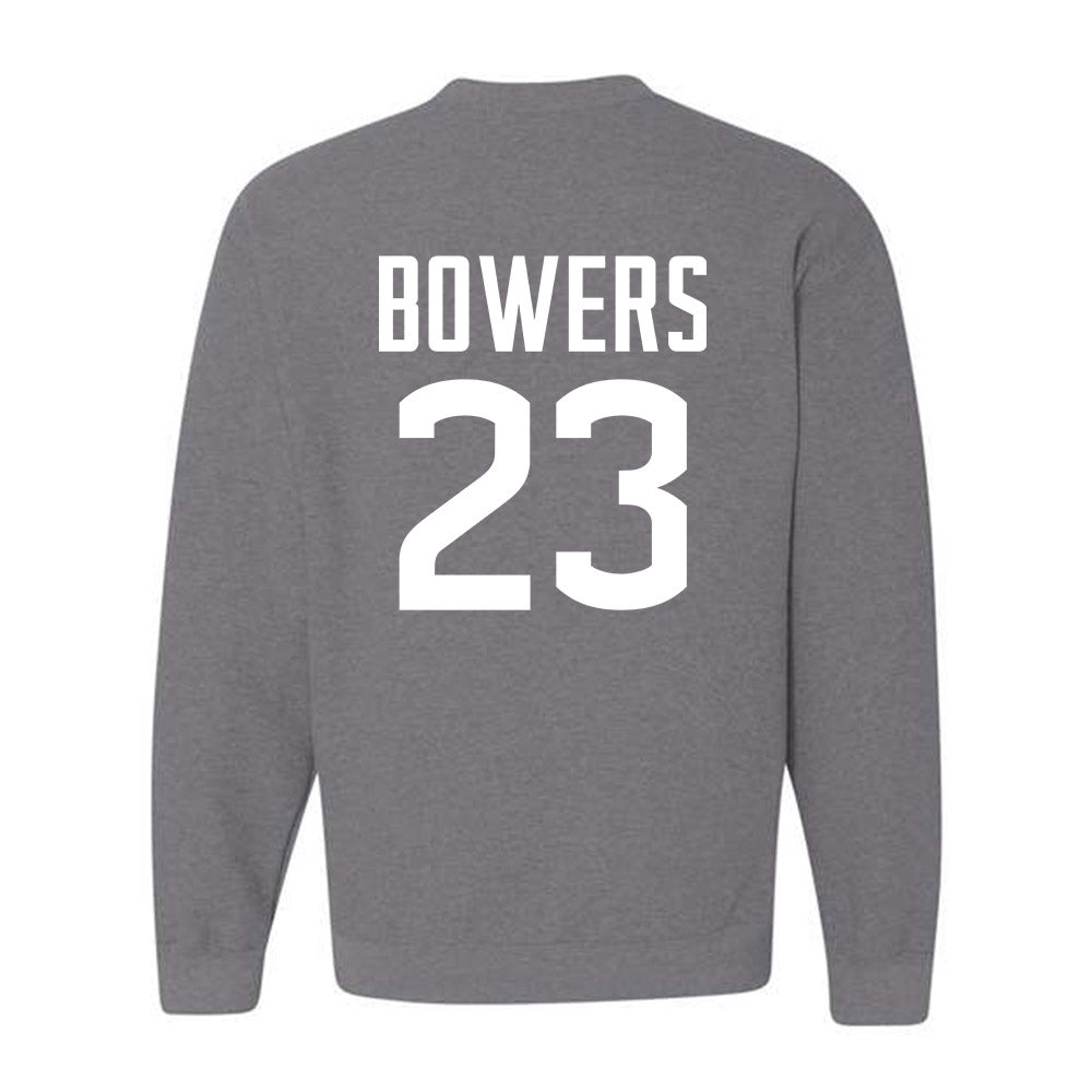UConn - NCAA Football : Cyncir Bowers - Sports Shersey Crewneck Sweatshirt-1