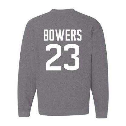 UConn - NCAA Football : Cyncir Bowers - Sports Shersey Crewneck Sweatshirt-1