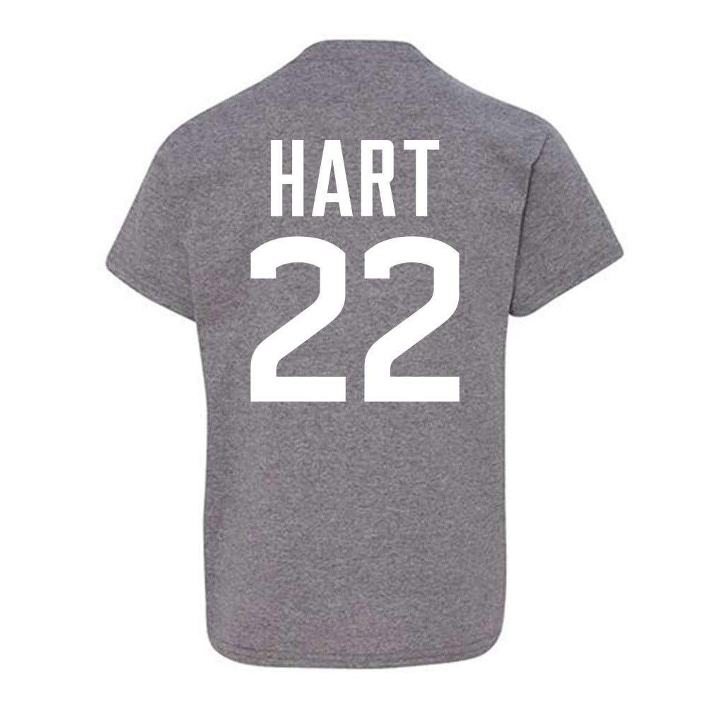 UConn - NCAA Football : Jaden Hart - Sports Shersey Youth T-Shirt-1
