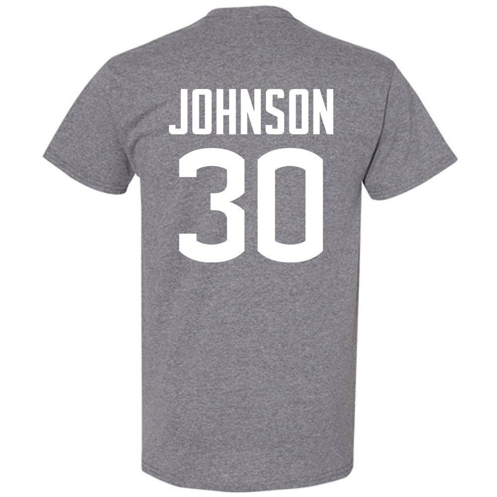UConn - NCAA Football : Charles Johnson - Sports Shersey T-Shirt-1