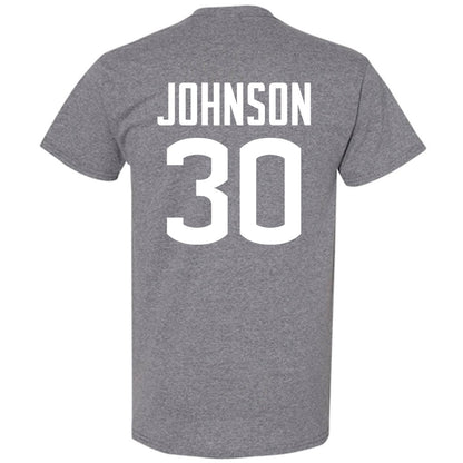 UConn - NCAA Football : Charles Johnson - Sports Shersey T-Shirt-1
