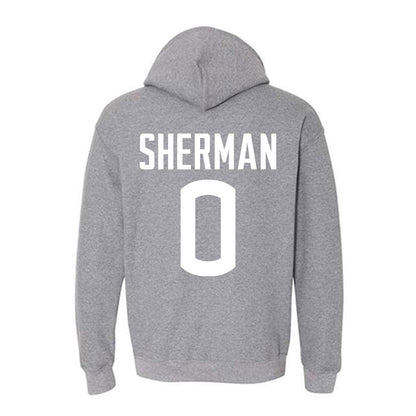 UConn - NCAA Football : Kvon Sherman - Sports Shersey Hooded Sweatshirt-1