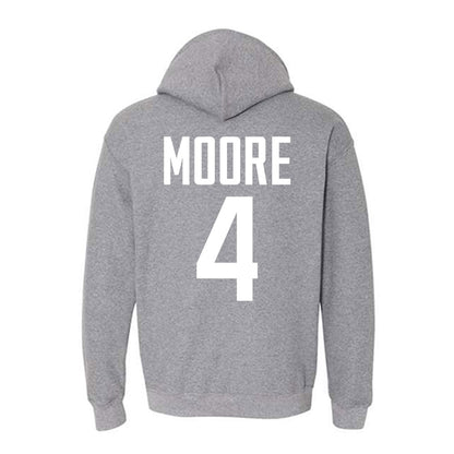UConn - NCAA Football : Braedyn Moore - Sports Shersey Hooded Sweatshirt-1