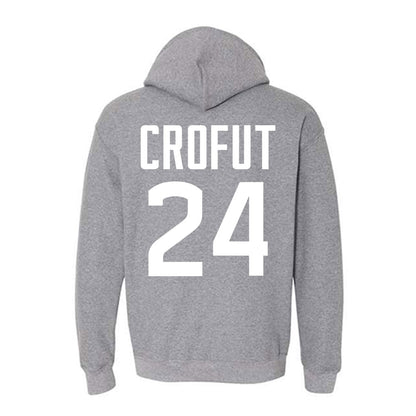 UConn - NCAA Football : Tashi Crofut - Sports Shersey Hooded Sweatshirt-1