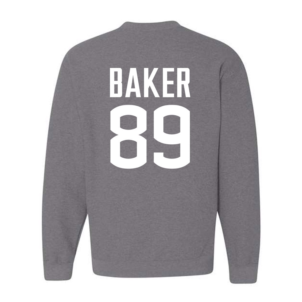 UConn - NCAA Football : Mike Baker - Sports Shersey Crewneck Sweatshirt-1