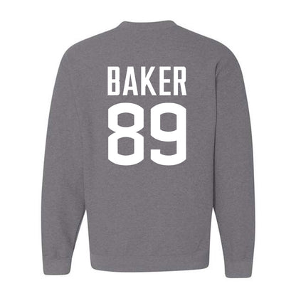 UConn - NCAA Football : Mike Baker - Sports Shersey Crewneck Sweatshirt-1