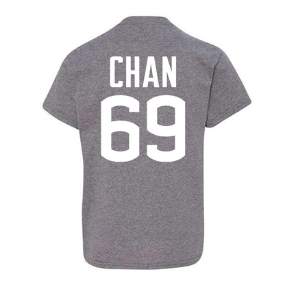 UConn - NCAA Football : Ty Chan - Sports Shersey Youth T-Shirt-1