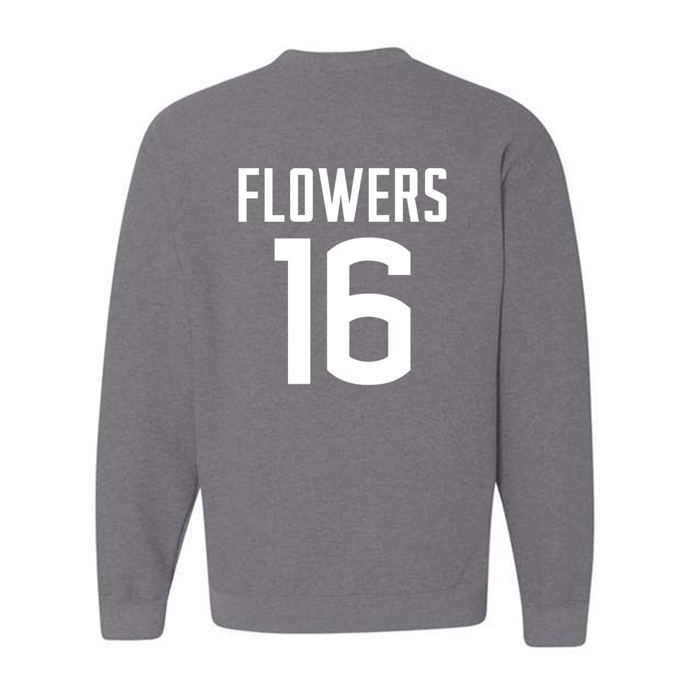 UConn - NCAA Football : Kamren Flowers - Sports Shersey Crewneck Sweatshirt-1