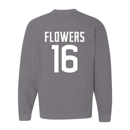 UConn - NCAA Football : Kamren Flowers - Sports Shersey Crewneck Sweatshirt-1