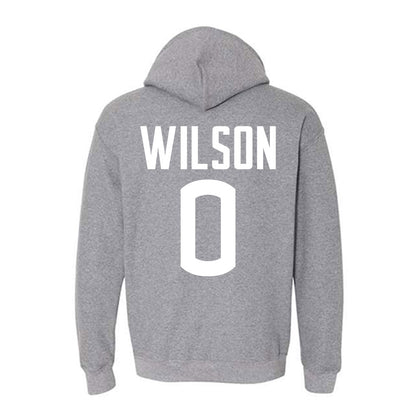 UConn - NCAA Football : Flash Wilson - Sports Shersey Hooded Sweatshirt-1