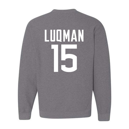 UConn - NCAA Football : Anas Luqman - Sports Shersey Crewneck Sweatshirt-1