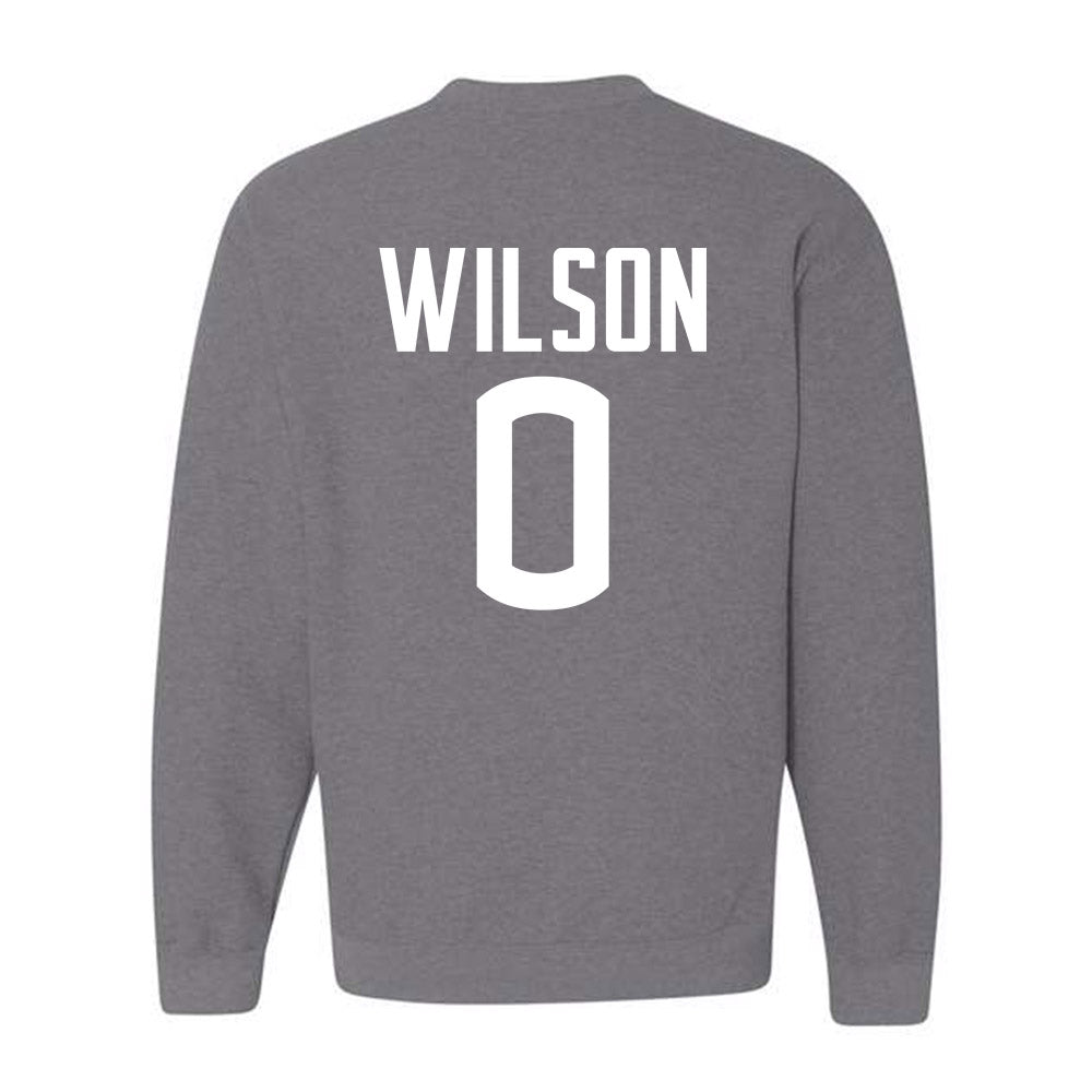 UConn - NCAA Football : Flash Wilson - Sports Shersey Crewneck Sweatshirt-1