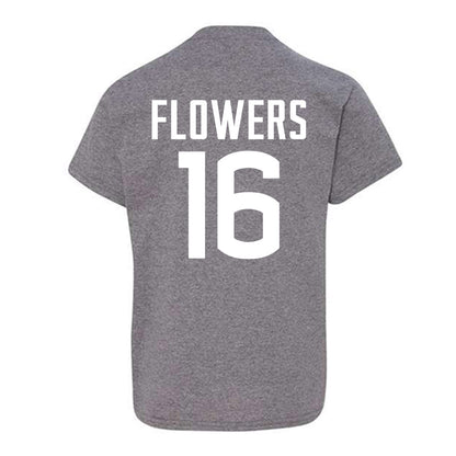UConn - NCAA Football : Kamren Flowers - Sports Shersey Youth T-Shirt-1