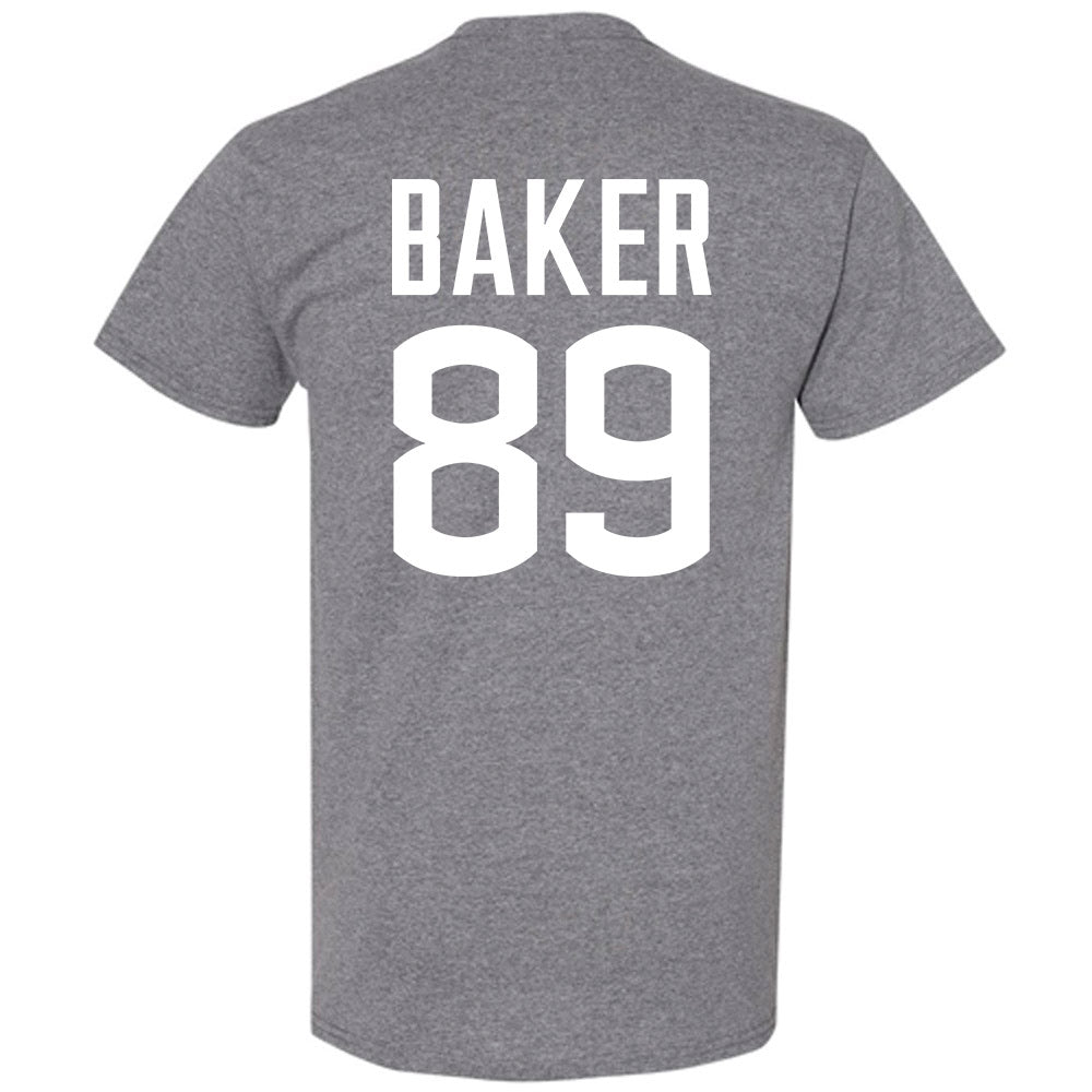 UConn - NCAA Football : Mike Baker - Sports Shersey T-Shirt-1