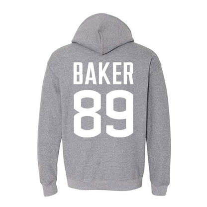 UConn - NCAA Football : Mike Baker - Sports Shersey Hooded Sweatshirt-1