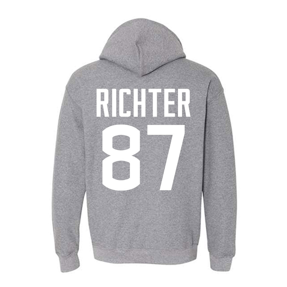 UConn - NCAA Football : Clemens Richter - Sports Shersey Hooded Sweatshirt-1