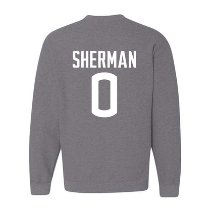 UConn - NCAA Football : Kvon Sherman - Sports Shersey Crewneck Sweatshirt-1
