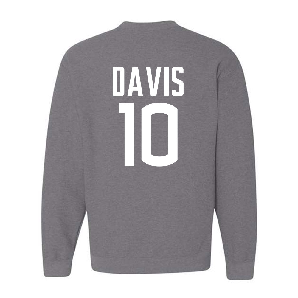 UConn - NCAA Football : Jayden Davis - Sports Shersey Crewneck Sweatshirt-1