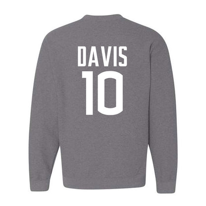 UConn - NCAA Football : Jayden Davis - Sports Shersey Crewneck Sweatshirt-1