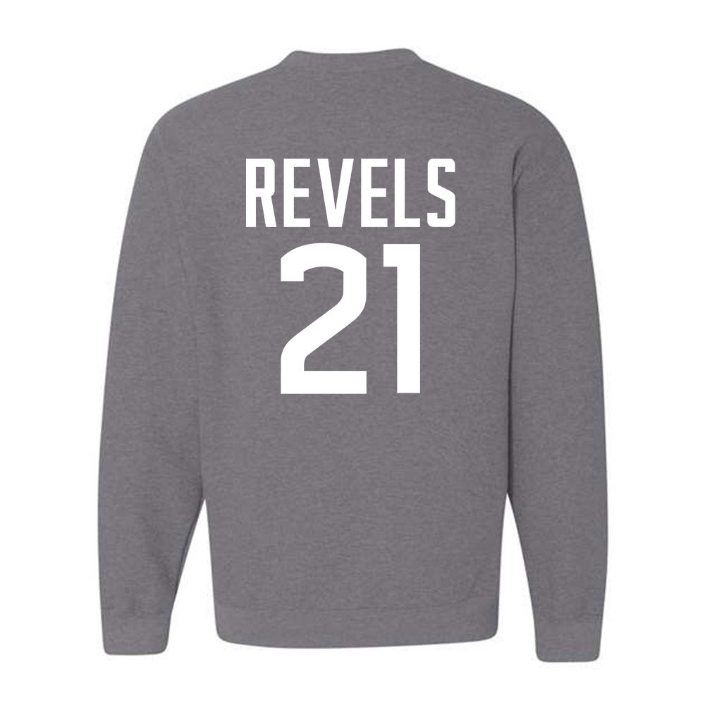 UConn - NCAA Football : Tracy Revels - Sports Shersey Crewneck Sweatshirt-1