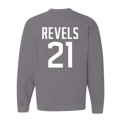 UConn - NCAA Football : Tracy Revels - Sports Shersey Crewneck Sweatshirt-1