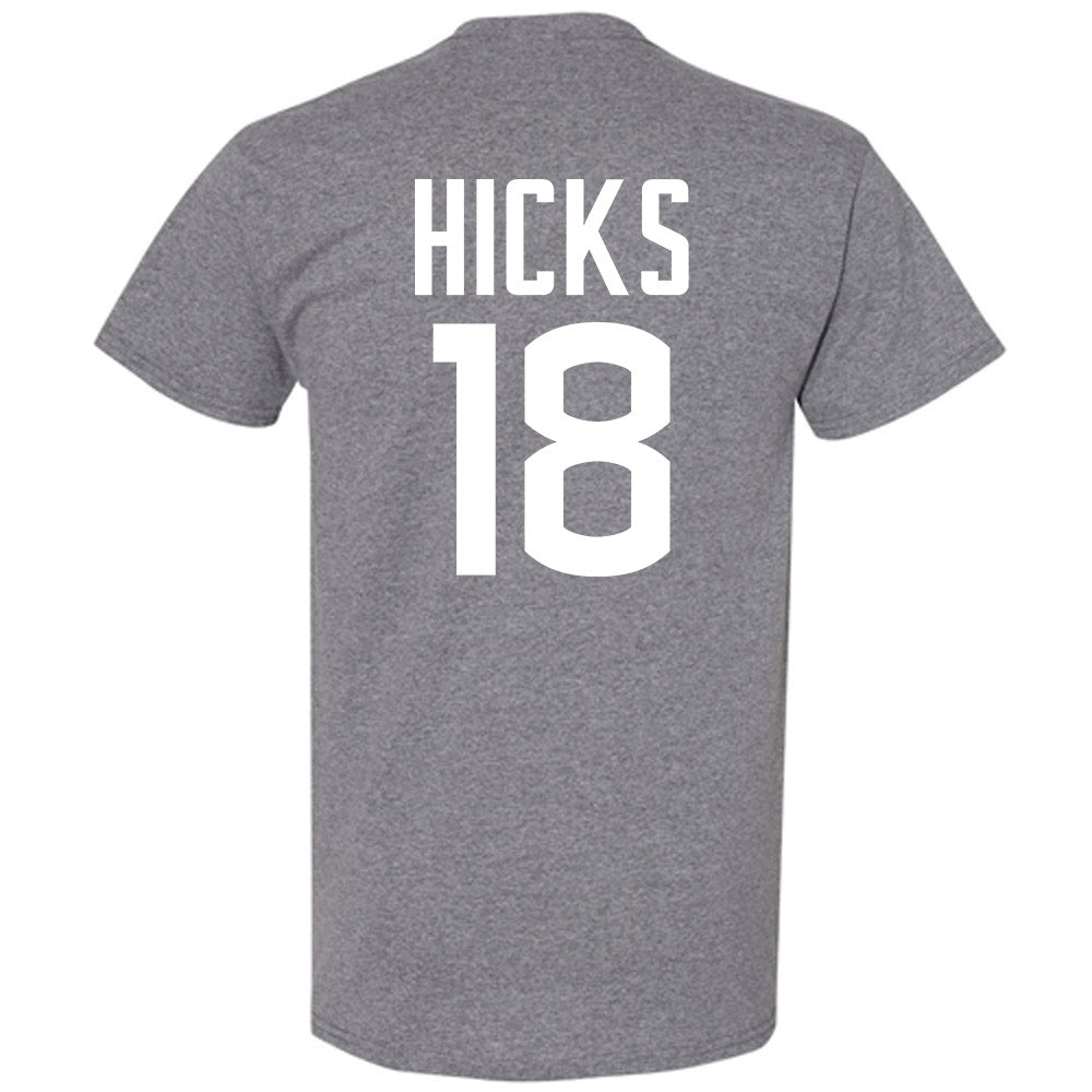UConn - NCAA Football : Kylish Hicks - Sports Shersey T-Shirt-1