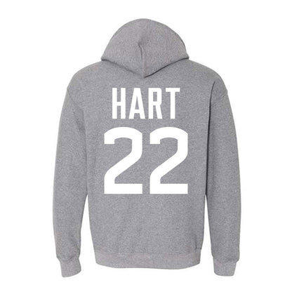 UConn - NCAA Football : Jaden Hart - Sports Shersey Hooded Sweatshirt-1
