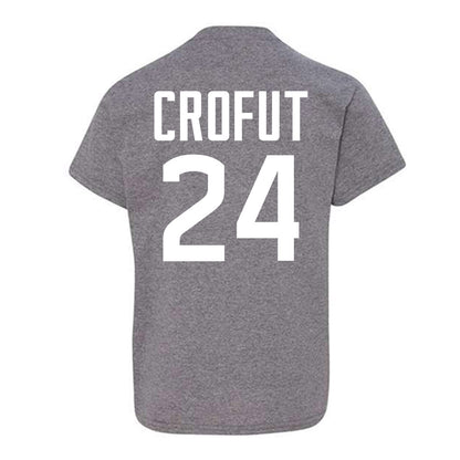 UConn - NCAA Football : Tashi Crofut - Sports Shersey Youth T-Shirt-1
