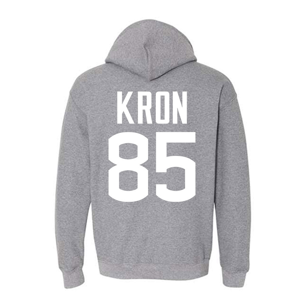 UConn - NCAA Football : Drew Kron - Sports Shersey Hooded Sweatshirt-1