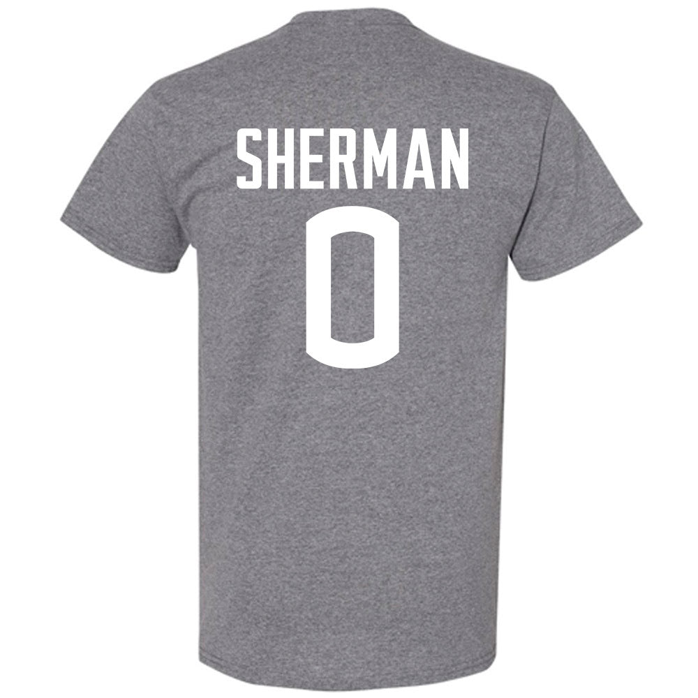 UConn - NCAA Football : Kvon Sherman - Sports Shersey T-Shirt-1