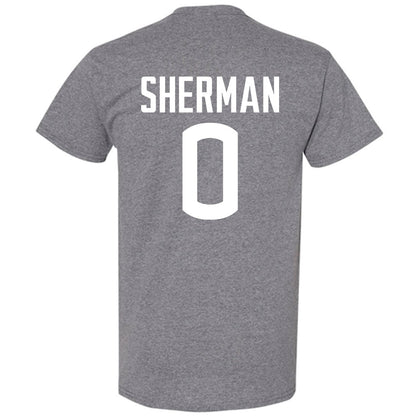 UConn - NCAA Football : Kvon Sherman - Sports Shersey T-Shirt-1