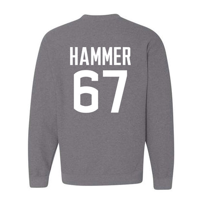 UConn - NCAA Football : Hannes Hammer - Sports Shersey Crewneck Sweatshirt-1