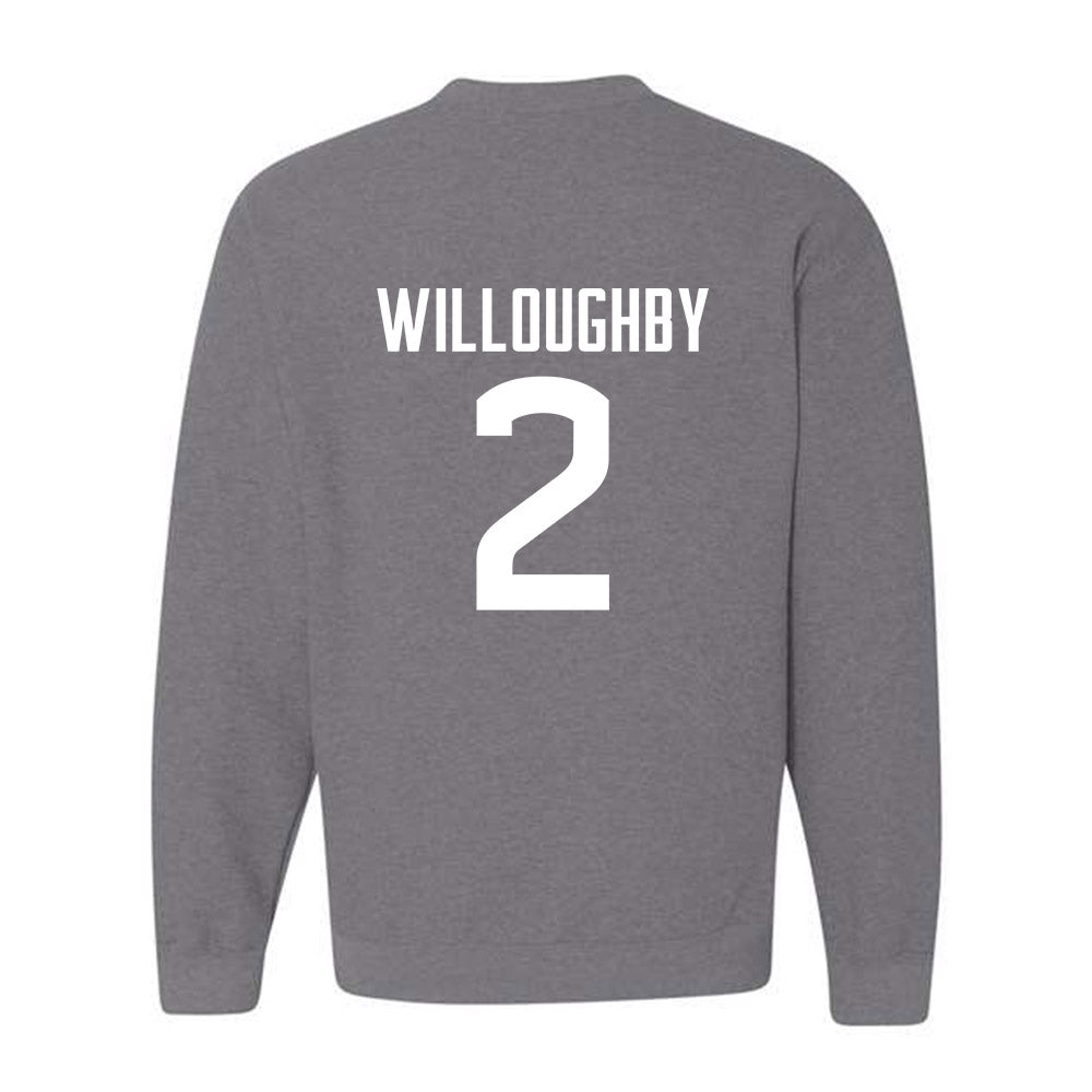 UConn - NCAA Football : Jediyah Willoughby - Sports Shersey Crewneck Sweatshirt-1