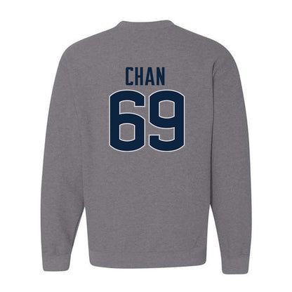 UConn - NCAA Football : Ty Chan - Sports Shersey Crewneck Sweatshirt-1