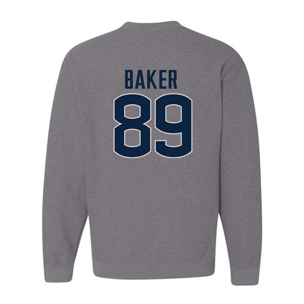 UConn - NCAA Football : Mike Baker - Sports Shersey Crewneck Sweatshirt-1