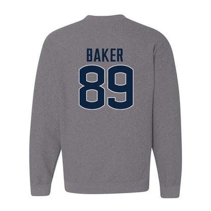 UConn - NCAA Football : Mike Baker - Sports Shersey Crewneck Sweatshirt-1